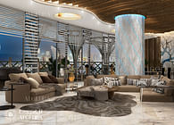 Luxury penthouse design in Dubai