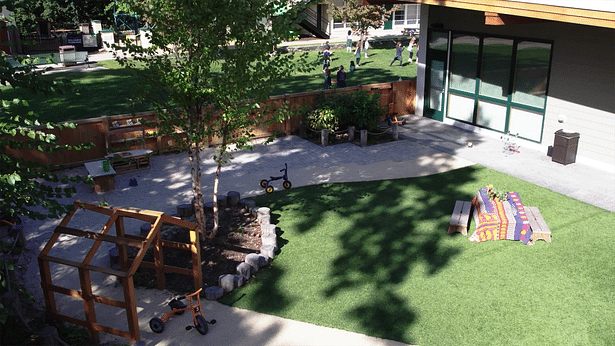 Playground View at the Little School