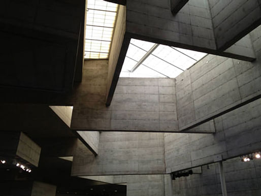 View of the atrium skylights. (Photo: Mary Brown, DOCOMOMO US/NOCA; via docomomo-us.org)