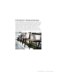 George Nakashima Trade Show Booth ICFF