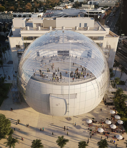 Opening this summer: the Academy Museum of Motion Pictures by Renzo Piano Building Workshop. © Renzo Piano Building Workshop / © A.M.P.A.S. / L'Autre Image