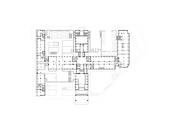 1st Floor Plan QARTA architektura
