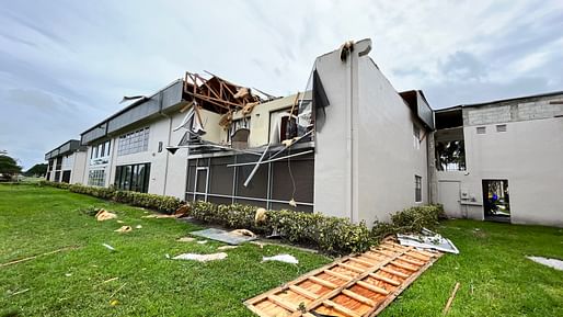 Hurricane Ian damage in Delray Beach, Florida, September 2022. Image: Dave Dellinger/Wikimedia Commons