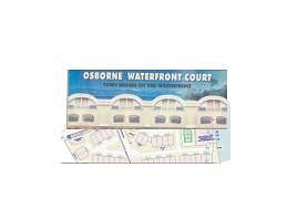 The Layout of Osborne Waterfront Court, Ikoyi, Lagos.