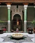Moroccan riad or traditional hotel