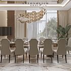 Luxury dining Room Interior And fit-out Solution 