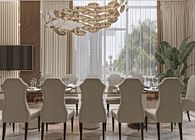 Luxury dining Room Interior And fit-out Solution 