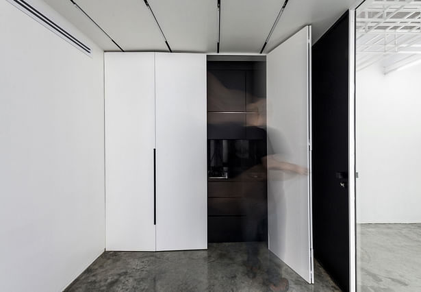 Concealed Kitchenette