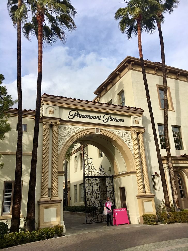 Paramount Studios front Entrance. Photo by Katherine Guimapang