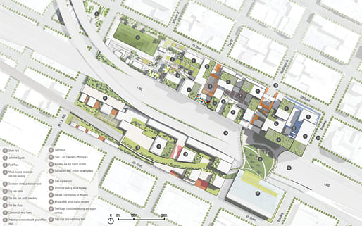 The original site plan. Image courtesy ULI.