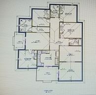 Residental Luxury 4 Bedroom Plan Layout