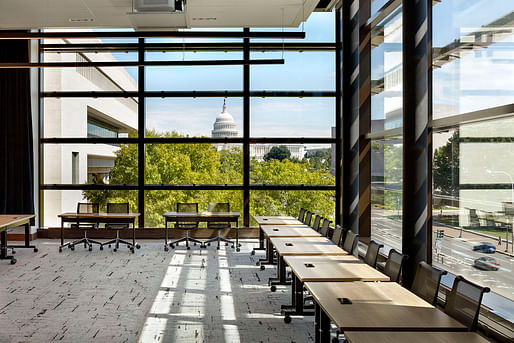 The new Bloomberg Center at Johns Hopkins University, Washington, D.C. by Ennead, Rockwell Group, and SmithGroup. Image: © © Will Kirk/Johns Hopkins University