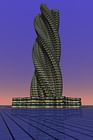 Twisting Towers and Buildings 2020 by Waleed Karajah