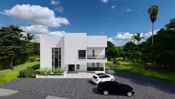 4-bedroom contemporary duplex design, Uyo