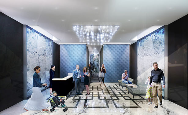 Park Avenue - Residential Lobby Interior