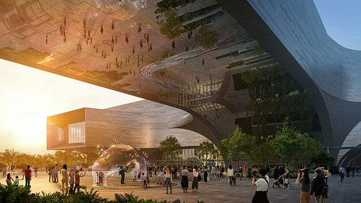 Rendering: Negativ, image courtesy Zaha Hadid Architects