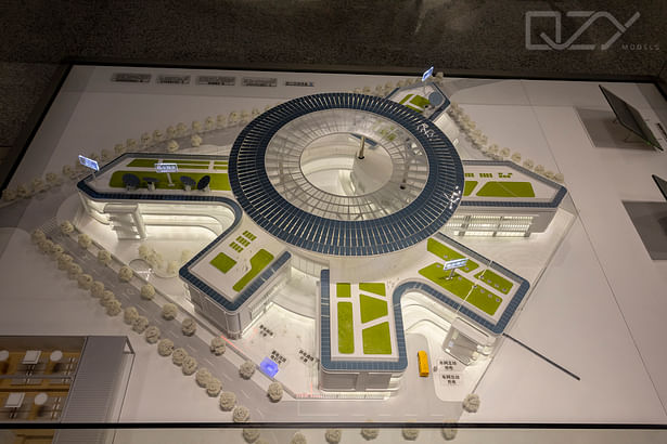 Top view of the ZEK KIndergarten Dynamic Model