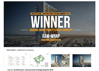 RAW-WRAP - First Award in Architecture, Construction & Design by Rethinking the Future