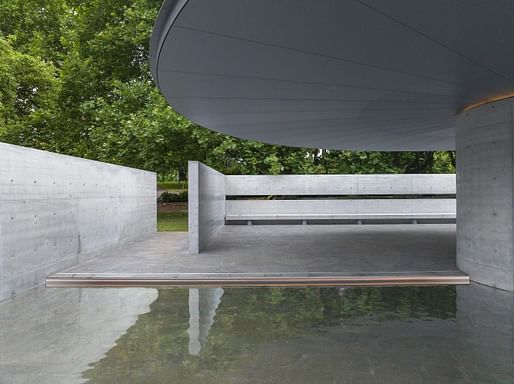 Tadao Ando's MPavilion will be the site of the MPavilion Season 11 program series in 2025. Photo: John Gollings, courtesy of MPavilion