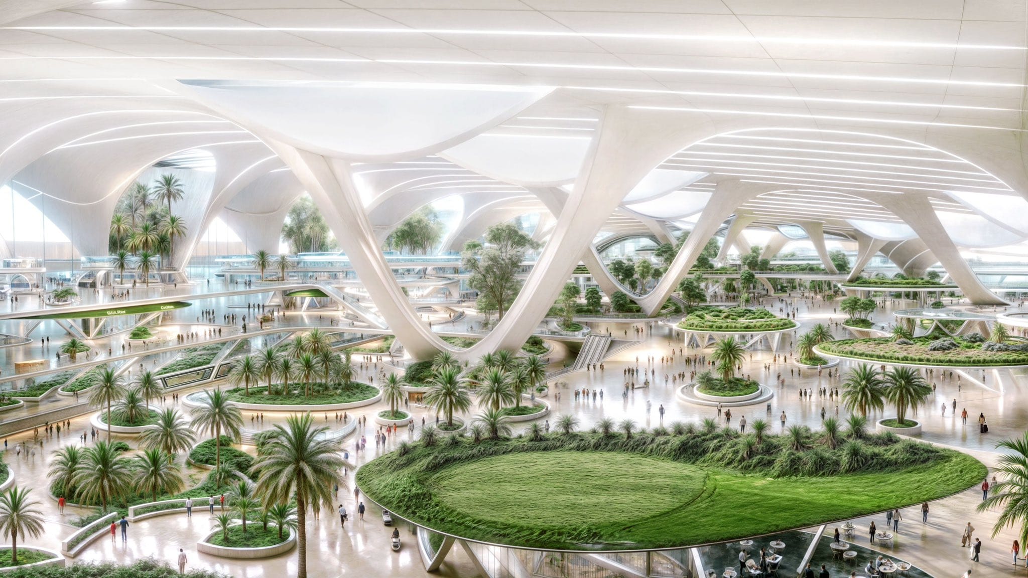 Dubai floats plan for new 400gate airport terminal, the world's