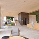 West lobby. Interior render courtesy of ZGF Architects / Shive-Hattery Architects.