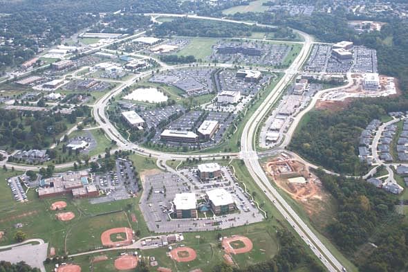 Louisville, KY - Corp. Campus Aerial