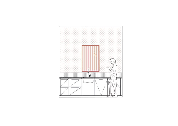 Kitchen Elevation alepreda architecture