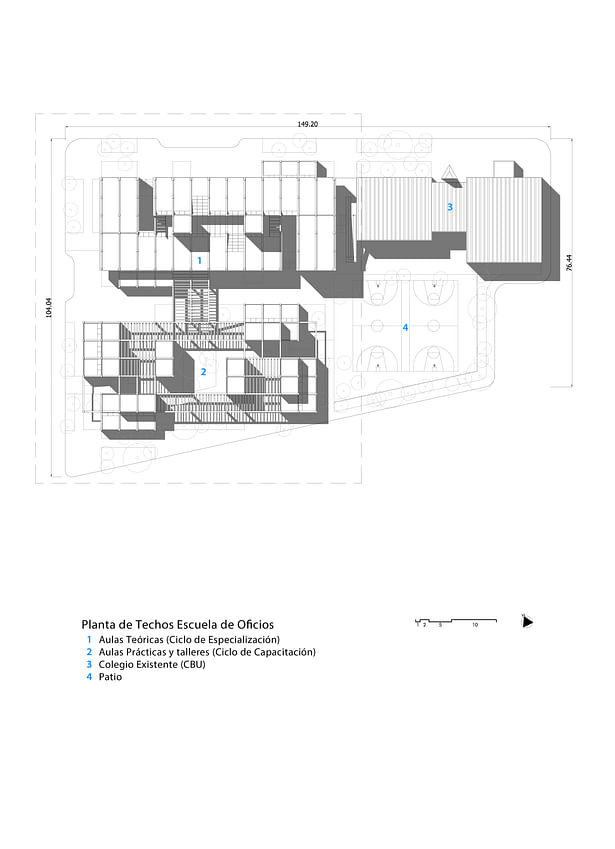 Floor - Technical School Aerial View