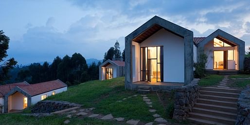 Butaro Doctors' Housing by MASS Design Group, located in the Burera District, RW. Image: Iwan Baan.