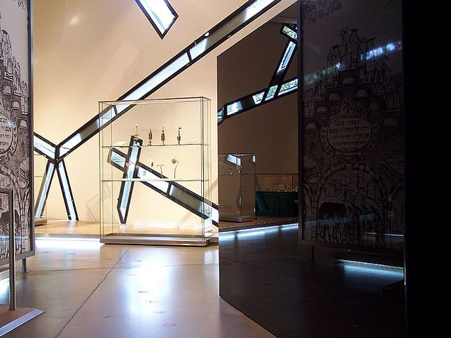 Gallery of the Missing at the Jewish Museum in Berlin. Image via flickr user dsa66503.