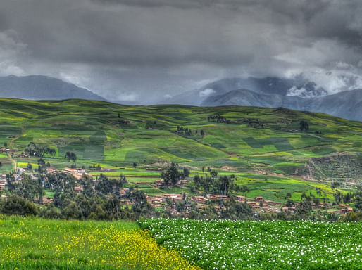 The Sacred Valley of the Incas near the town of Chinchero — only a few miles away from the ancient Inca citadel of Machu Picchu — where the new airport will be built. Photo: Wikimedia Commons user Aufgang.