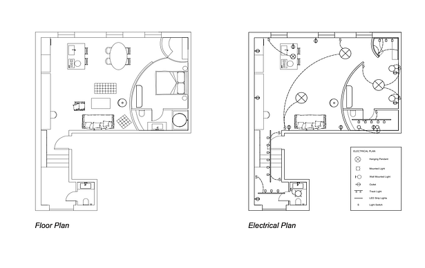 Floor Plan & Electrical Plan