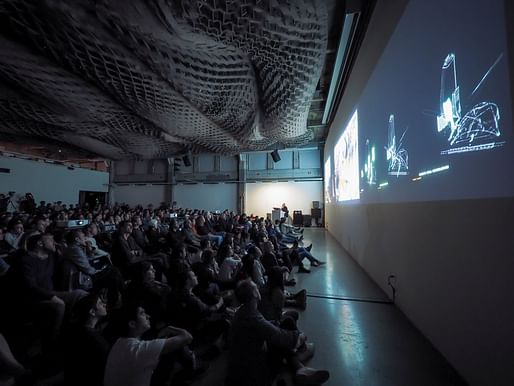 SCI-Arc's W.M. Keck Lecture Hall. Image courtesy of SCI-Arc.
