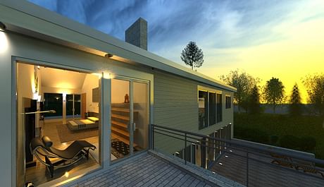 Newest rendering from our contemporary New-England Style sample project