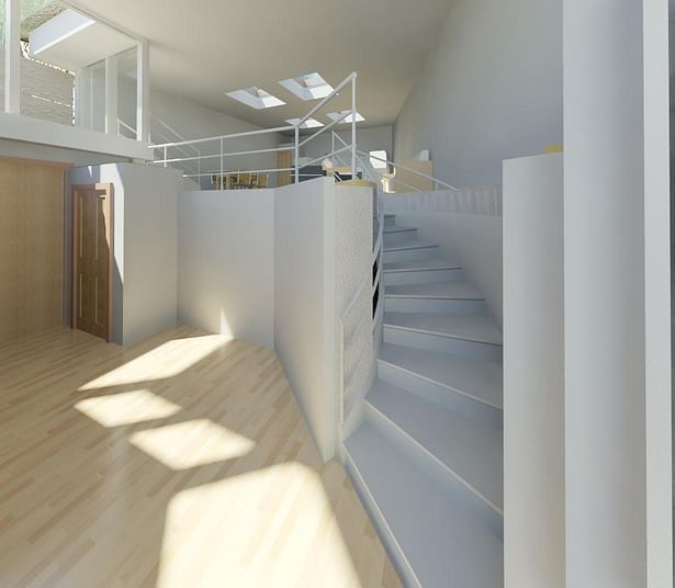 TERRAIN HOUSE 800 © Entrance level includes foyer, bedroom & bath