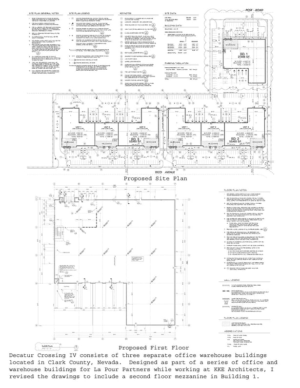 Site Plan and First Floor Plan