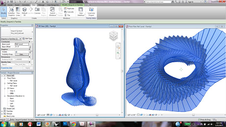 workflow study between rhino/grasshopper and revit 