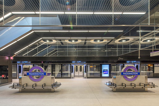 Paddington Metro Station by Weston Williamson + Partners. Image: © Morley von Sternberg 