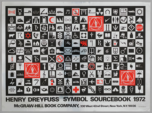 Cover of Henry Dreyfuss' Symbol Sourcebook; Henry Dreyfuss Archive, Cooper Hewitt, Smithsonian Design Museum, 1972-88-1-28; Photo by Matt Flynn; Image © Smithsonian Institution