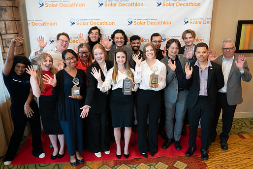 University of Arizona students won multiple awards at the 2024 Solar Decathlon Design Challenge for their partnership with the Hopi Tribe to design the Tawa’ovi Community Development project. Image: NREL / U.S. Department of Energy Solar Decathlon 