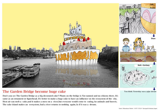 'Huge Cake' by Shimokawa Shohei 