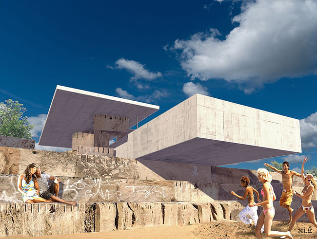 SCHOOL KIOSK: NLÉ + School of the Art Institute of Chicago. Image courtesy Chicago Architecture Biennial.