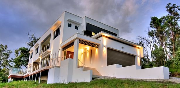 Split level home design in Brisbane