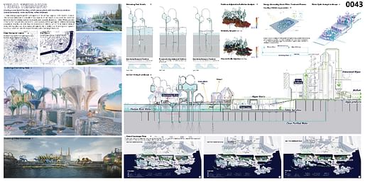 1st prize: Tidal Terrains. Author: Mary Denman (Architect/Designer) | USA.