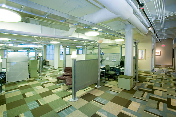 Typical Open Office Area