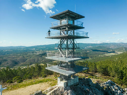 The watchtower in Proença-a-Nova. Image: © João Morgado