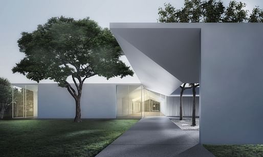 Menil Drawing Institute and Study Center, Houston TX (Johnston Marklee). Photo courtesy of Cal Poly Pomona.