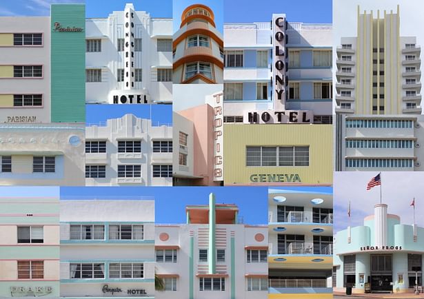 Art Deco, Miami Beach USA