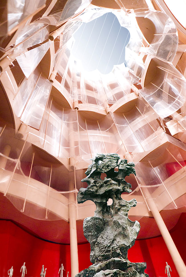 The great hall (Image courtesy of Gehry Partners)