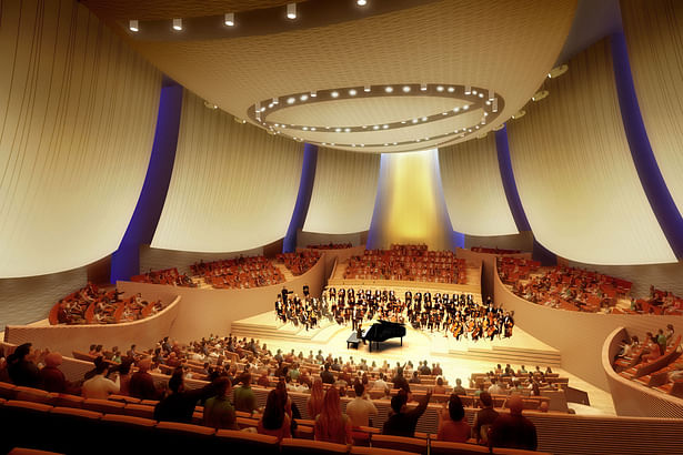 Bing Concert Hall - Composite Acoustical Panels (Image: Ennead Architects)